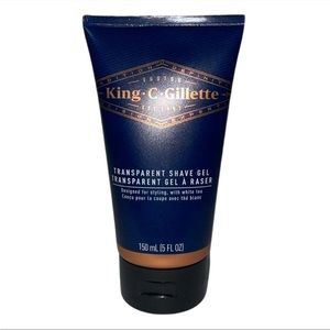 King Gillette Mens Transparent Shave Gel - 5 FL. OZ